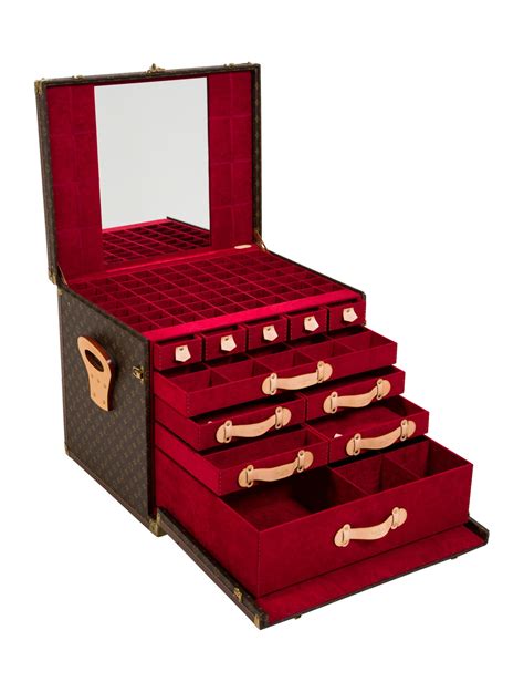 louis vuitton jewellery trunk.